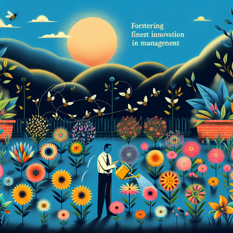 Illustration of Cultivez la fine fleur de l’innovation managériale !