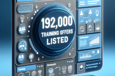 Illustration of 192 000 offres de formation recensées en 2023 sur la plateforme CPF - Centre Inffo
