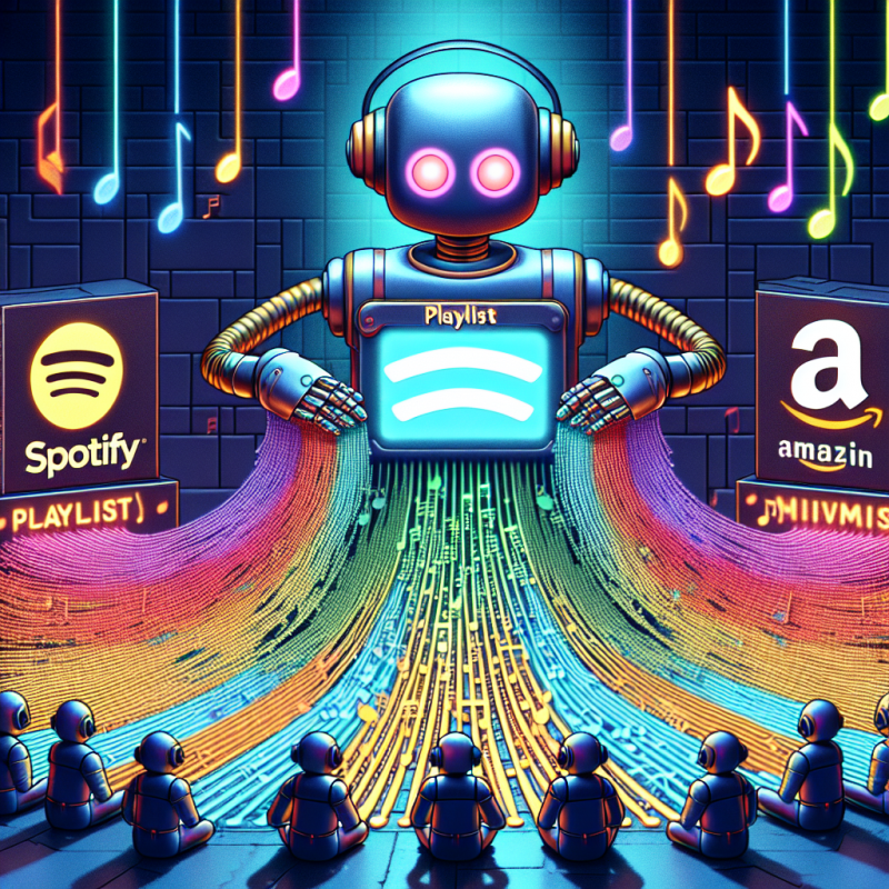 Illustration of Deezer poursuit Spotify et Amazon Music avec son propre générateur de playlists AI | TechCrunch
