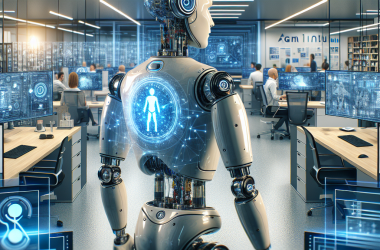 Illustration of Regardez un robot naviguer dans les bureaux de Google DeepMind en utilisant Gemini | TechCrunch