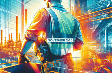 Illustration of Travail & Sécurité : numéro de novembre 2023 - Actualité - INRS