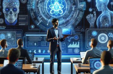 Illustration of Aravind Srinivas de Perplexity sur l'IA du quotidien à Disrupt 2024
