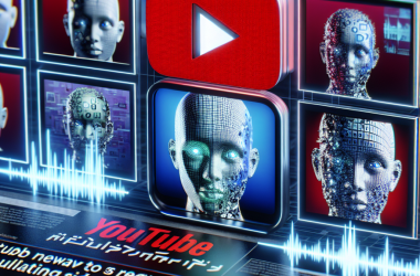 Illustration of 'YouTube vous permet maintenant de demander la suppression de contenu généré par l'IA qui simule votre visage ou votre voix | TechCrunch'
