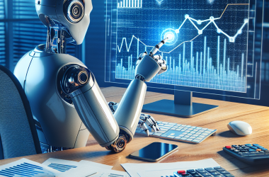 Illustration of Des processus financiers répétitifs confiés à un robot