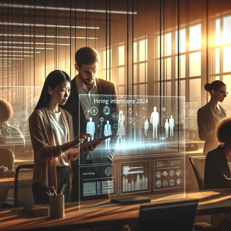 Illustration of Recrutement : les intentions d’embauche en 2024