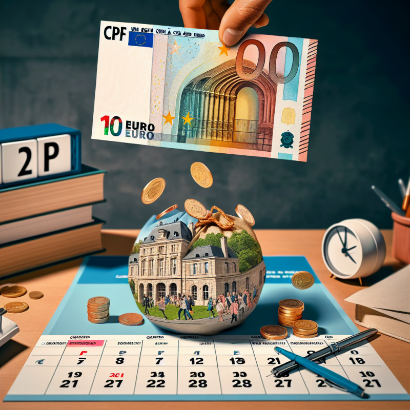 Illustration of Un reste à charge CPF à 100 euros dès le 2 mai 2024 - Digiformag