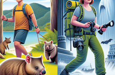 Illustration of Promener le wombat ou chasser les fantômes: ces drôles de jobs proposés par l'île de Tasmanie