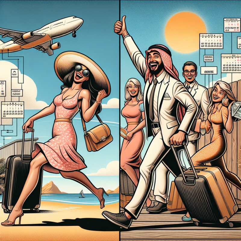 Illustration of Est-il préférable de prendre ses vacances en une seule fois ou de les répartir sur l'année ?