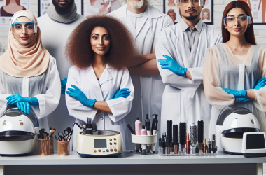 Illustration of Nouveaux embauchés : un nouvel outil pour prévenir les risques professionnels dans le secteurs des métiers de la beauté - Actualité - INRS