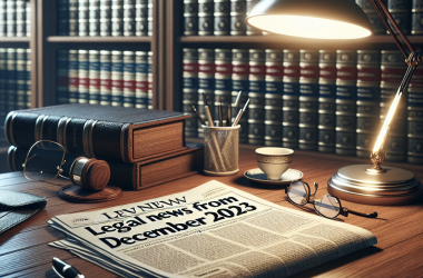Illustration of Présentation du bulletin d’actualité juridique de décembre 2023 - Actualité - INRS