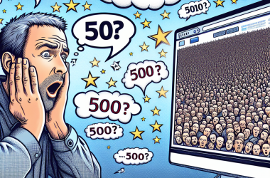 Illustration of 500 Revues du Web… vous avez dit 500 ?!