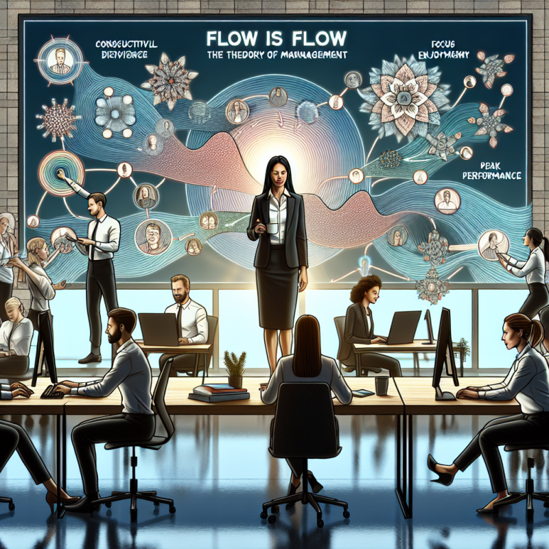 Illustration of Comment intégrer la Théorie du Flow dans son Management ?