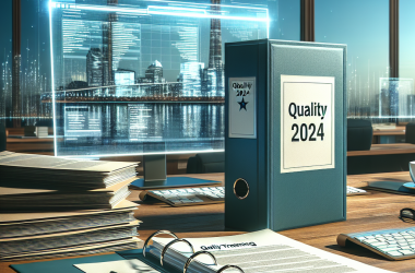 Illustration of [Dossier documentaire] Qualité en formation : les nouveautés Qualiopi en 2024 - Edition avril 2024 - Centre Inffo