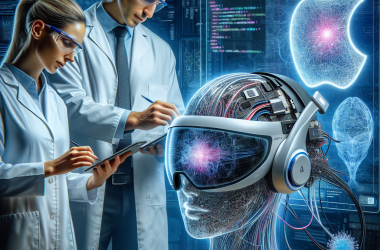 Illustration of Apple travaillerait pour apporter l'IA aux casques Vision Pro