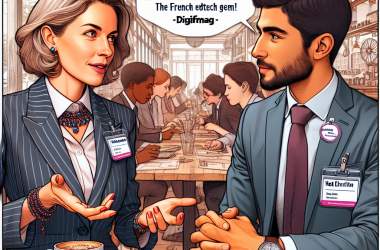 Illustration of Un café avec...Caroline Maitrot et Pierre-Emmanuel Batlle, CEO et directeur commercial de Nomad Education, la pépite EdTech française ! - Digiformag