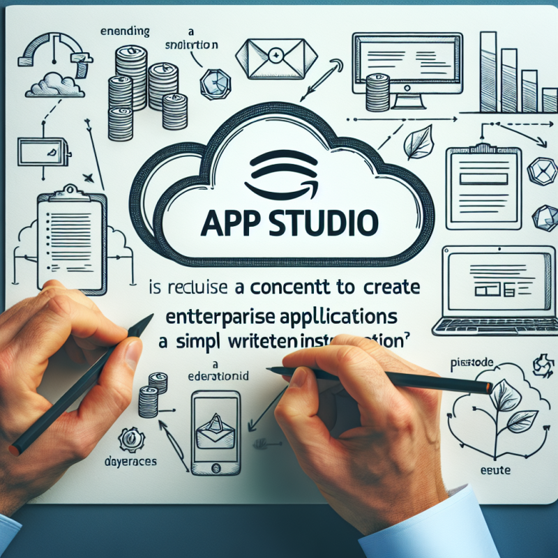 Illustration of AWS App Studio promet de générer des applications d'entreprise à partir d'une simple consigne écrite | TechCrunch