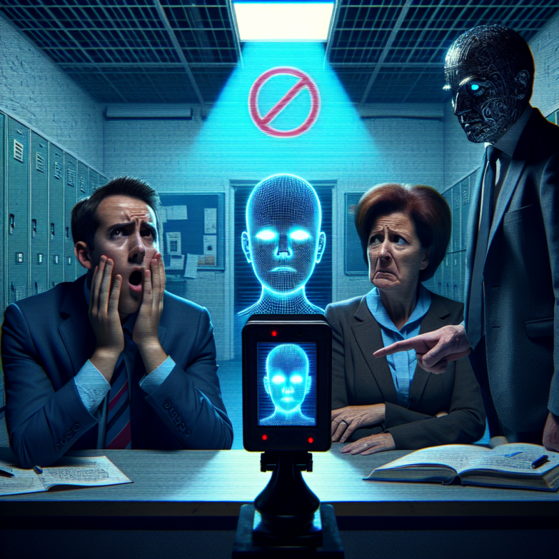 Illustration of Ecole britannique réprimandée pour utilisation illégale de la technologie de reconnaissance faciale | TechCrunch