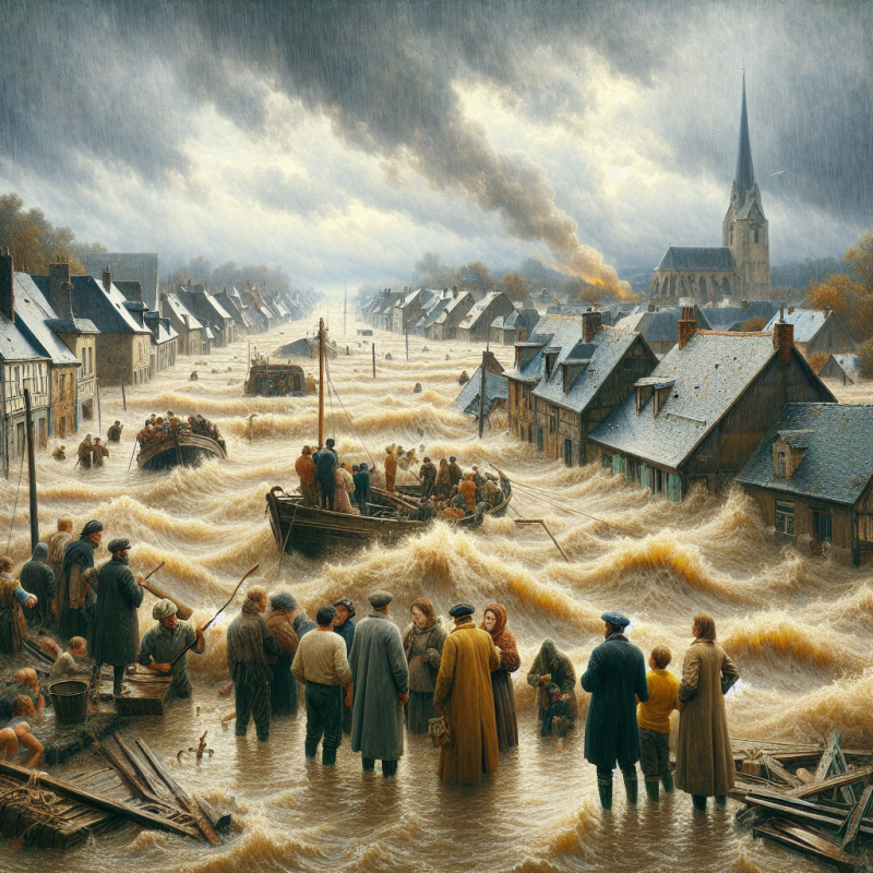 Illustration of Nord-Pas-de-Calais : les inondations pas liées à un défaut de curage des cours d’eau