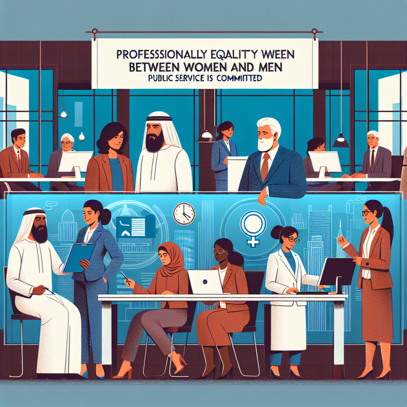 Illustration of Égalité professionnelle entre les femmes et les hommes : la fonction publique est engagée | Le portail de la fonction publique