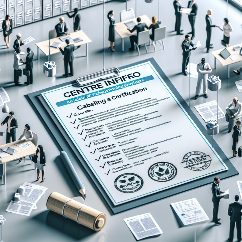 Illustration of Liste des certificateurs et des instances de labellisation de prestataires de formation - Centre Inffo