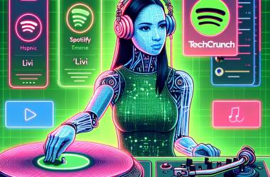 Illustration of Spotify ajoute une DJ IA hispanophone, 'Livi' | TechCrunch