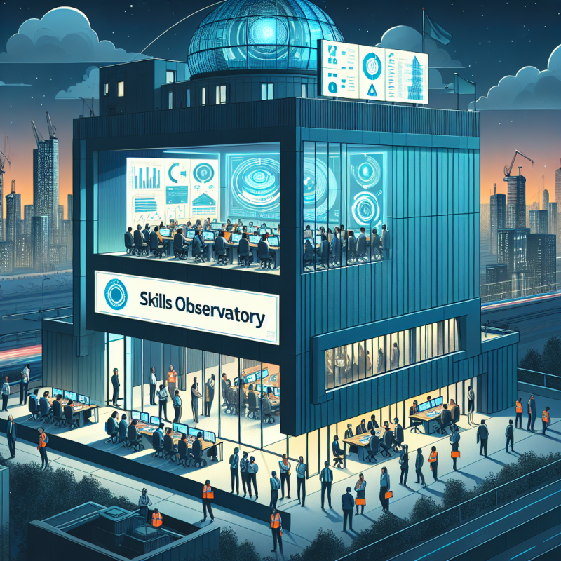 Illustration of Un observatoire des compétences pour les organismes de formation du BTP - Centre Inffo