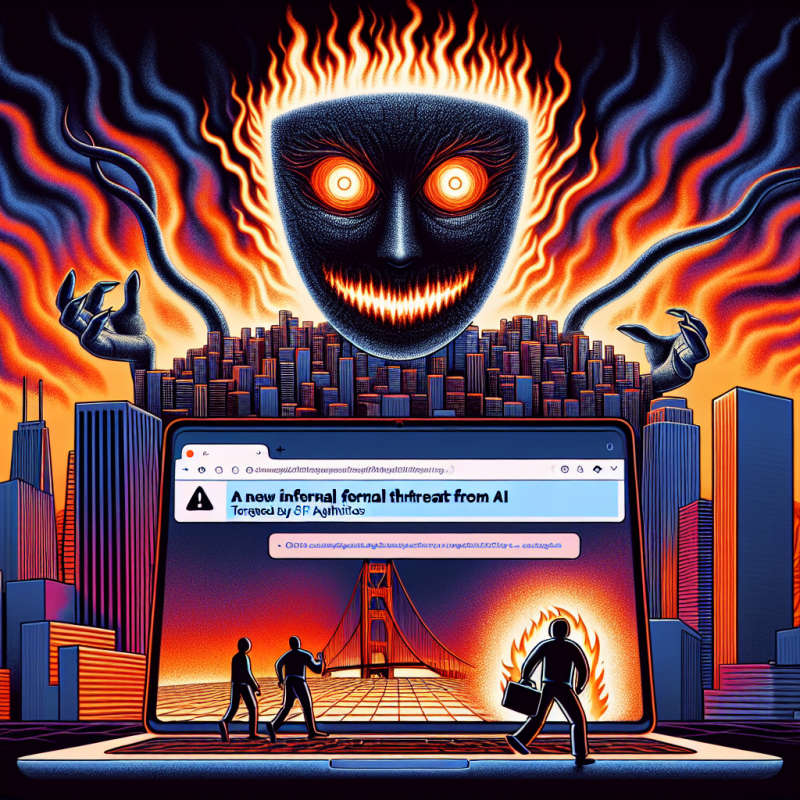 Illustration of Une nouvelle menace infernale de l'IA: les sites de "déshabillage" visés par les autorités de SF | TechCrunch