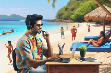Illustration of Un salarié peut-il télétravailler depuis son lieu de vacances?