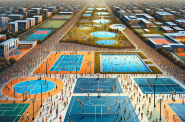 Illustration of 5 000 équipements sportifs : la proximité en héritage