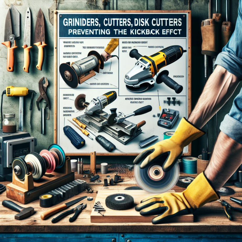 Illustration of Meuleuses, découpeuses, disqueuses… : prévenir l’effet rebond - Actualité - INRS