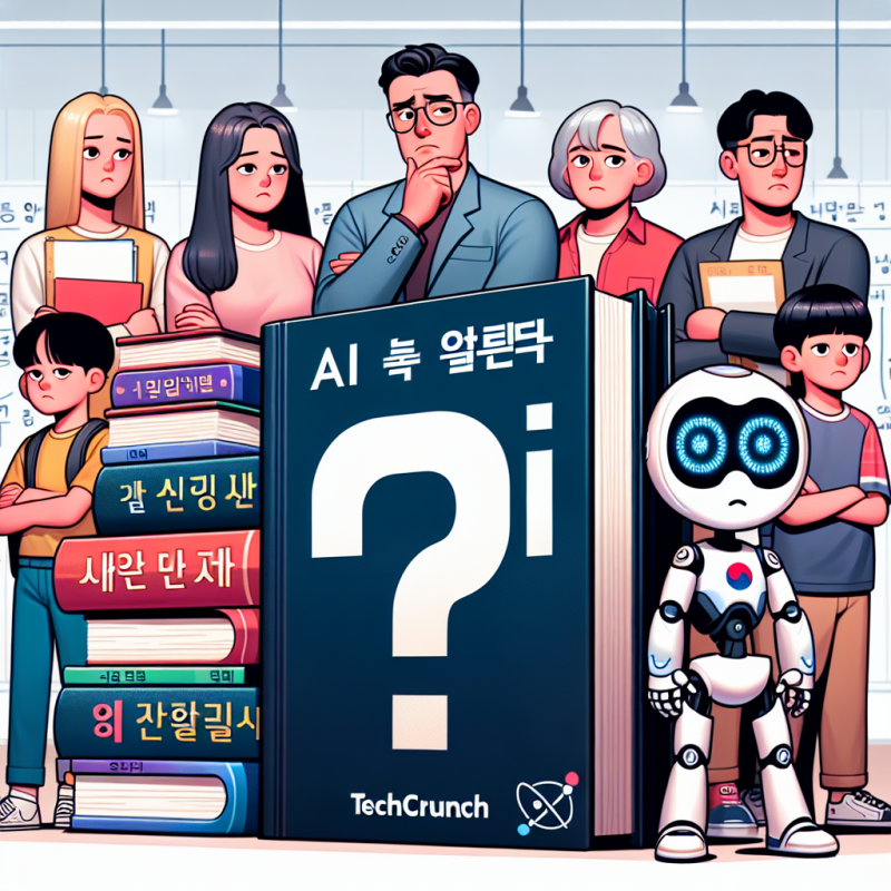 Illustration of Le programme de manuels scolaires AI de la Corée du Sud fait face au scepticisme des parents | TechCrunch