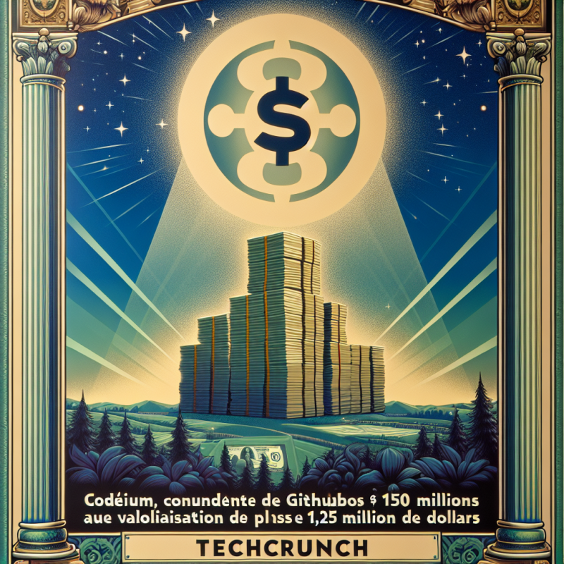 Illustration of Codeium, concurrent de GitHub Copilot, lève 150 millions de dollars avec une valorisation de 1,25 milliard de dollars | TechCrunch