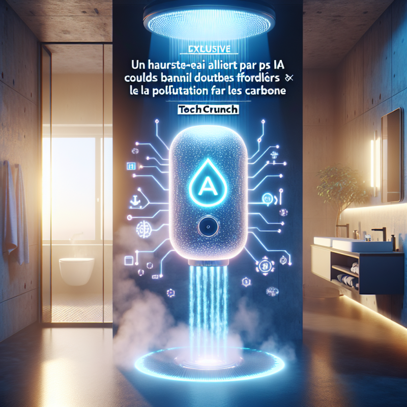 Illustration of Exclusif: un chauffe-eau alimenté par l'IA pourrait bannir les douches froides et la pollution par le carbone | TechCrunch
