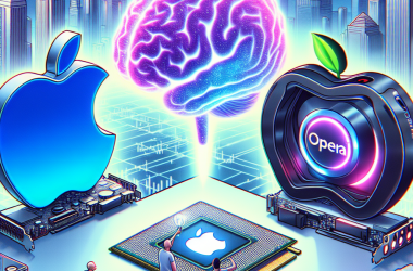 Illustration of Apple et Nvidia pourraient être les prochains grands investisseurs d'OpenAI | TechCrunch