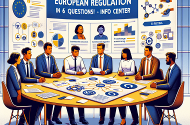 Illustration of 'Comprendre le Règlement européen sur l’IA en 6 questions ! - Centre Inffo'
