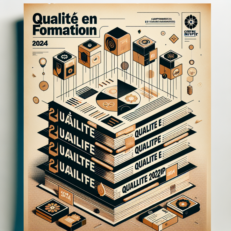 Illustration of [Dossier documentaire] Qualité en formation : les nouveautés Qualiopi en 2024 - Edition avril 2024 - Centre Inffo