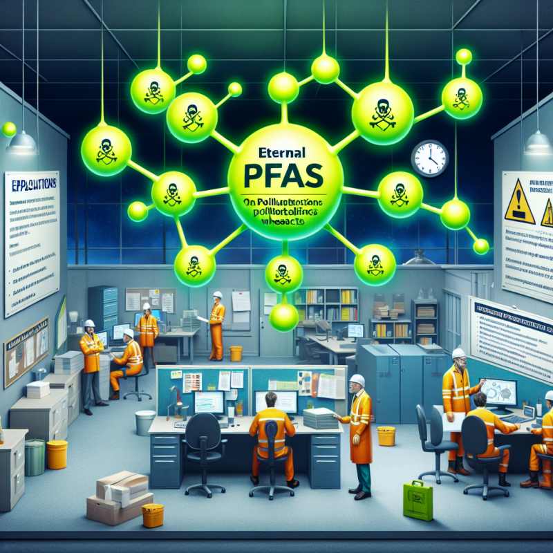 Illustration of Pfas ou polluants éternels et santé au travail : explications de l’INRS - Actualité - INRS