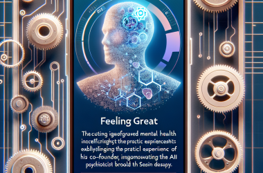 Illustration of L'application de thérapie 'Feeling Great' convertit l'expérience de son co-fondateur psychiatre en IA