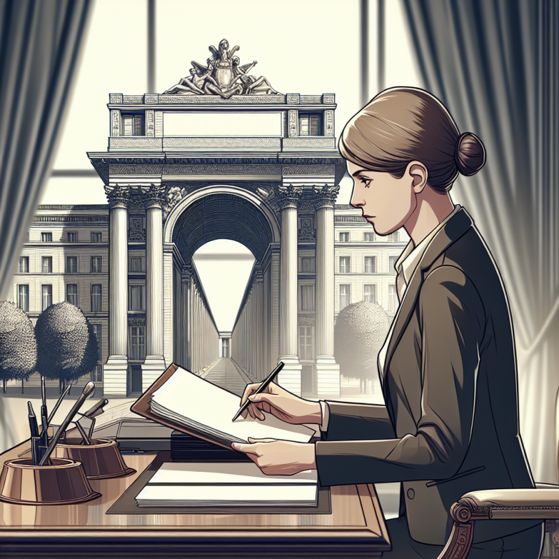 Illustration of Lucie Castets : obligations et devoirs d'une fonctionnaire aux portes de Matignon
