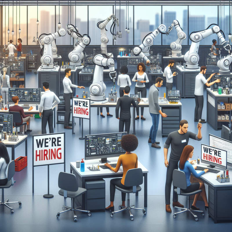 Illustration of Ces 74 entreprises de robotique recrutent | TechCrunch