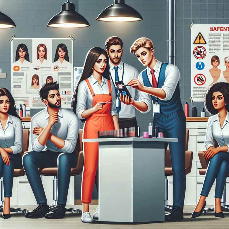 Illustration of Nouveaux embauchés : un nouvel outil pour prévenir les risques professionnels dans le secteurs des métiers de la beauté - Actualité - INRS