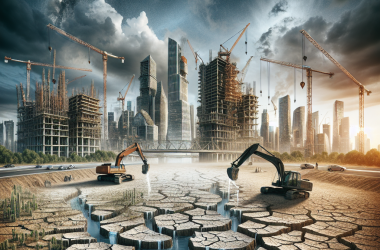 Illustration of Développement urbain stoppé par manque d’eau : le phénomène prend de l’ampleur