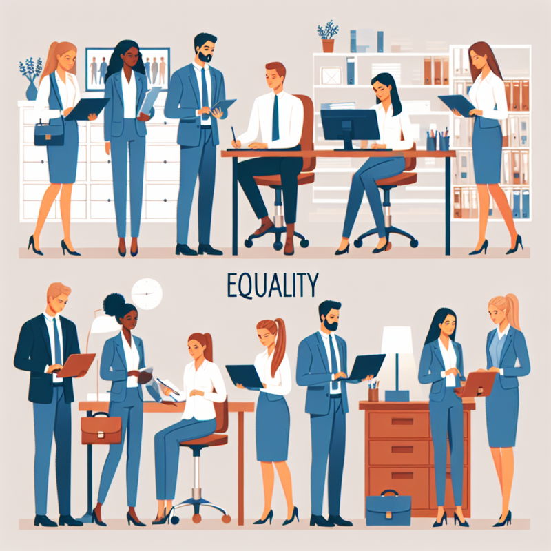 Illustration of Égalité professionnelle entre les femmes et les hommes : la fonction publique est engagée | Le portail de la fonction publique