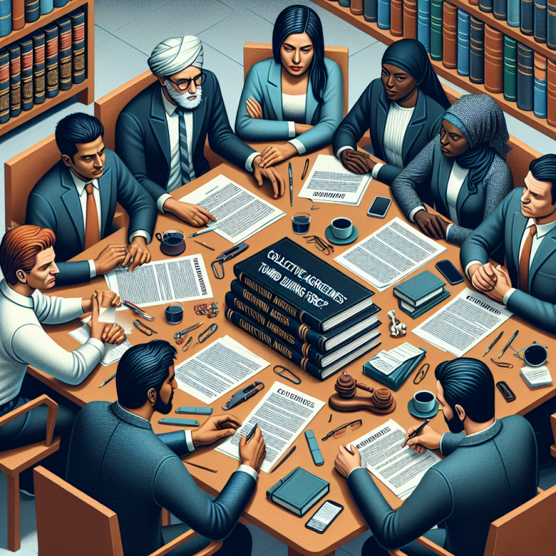 Illustration of Les accords collectifs, vers une force contraignante ?