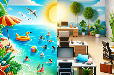 Illustration of Optimiser les vacances d'été et le retour de vos collaborateurs