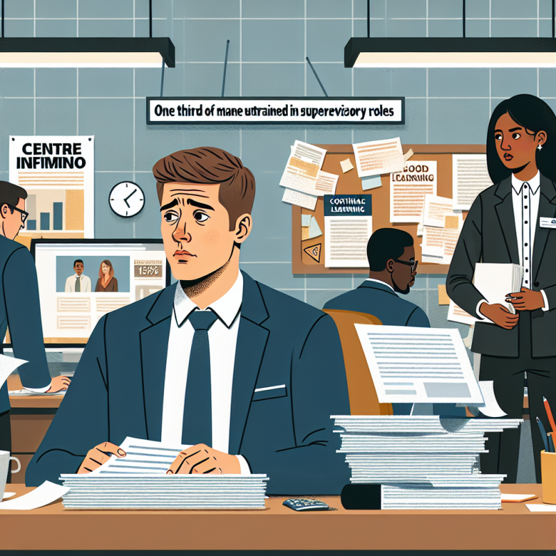 Illustration of Un tiers des managers n’a pas été formé à encadrer (Robert Walters) - Centre Inffo