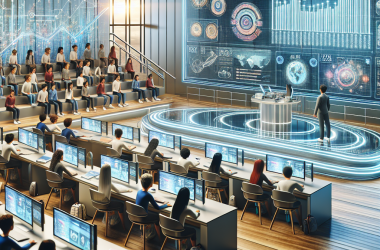 Illustration of L’Edtech poursuit sa croissance avec un chiffre d’affaires de 1,6 milliard d’euros en 2023 - Centre Inffo
