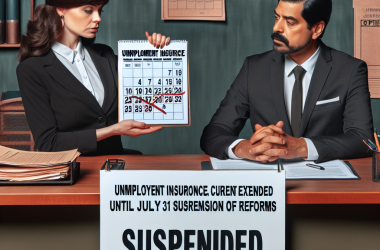 Illustration of Assurance-chômage: les règles actuelles prolongées jusqu'au 31 juillet après la suspension de la réforme