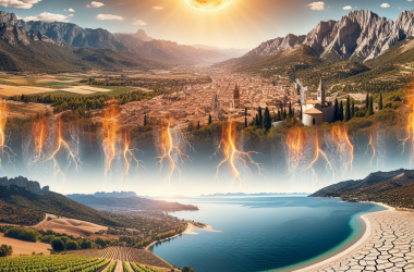 Illustration of Provence-Alpes-Côte d’Azur : changement climatique et pénuries d’eau, les défis qui attendent la région