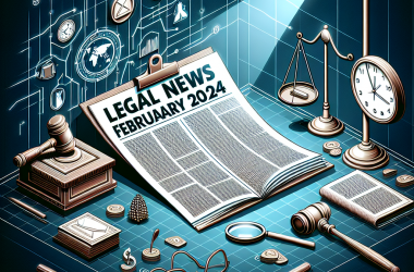 Illustration of Présentation du bulletin d’actualité juridique de février 2024 - Actualité - INRS
